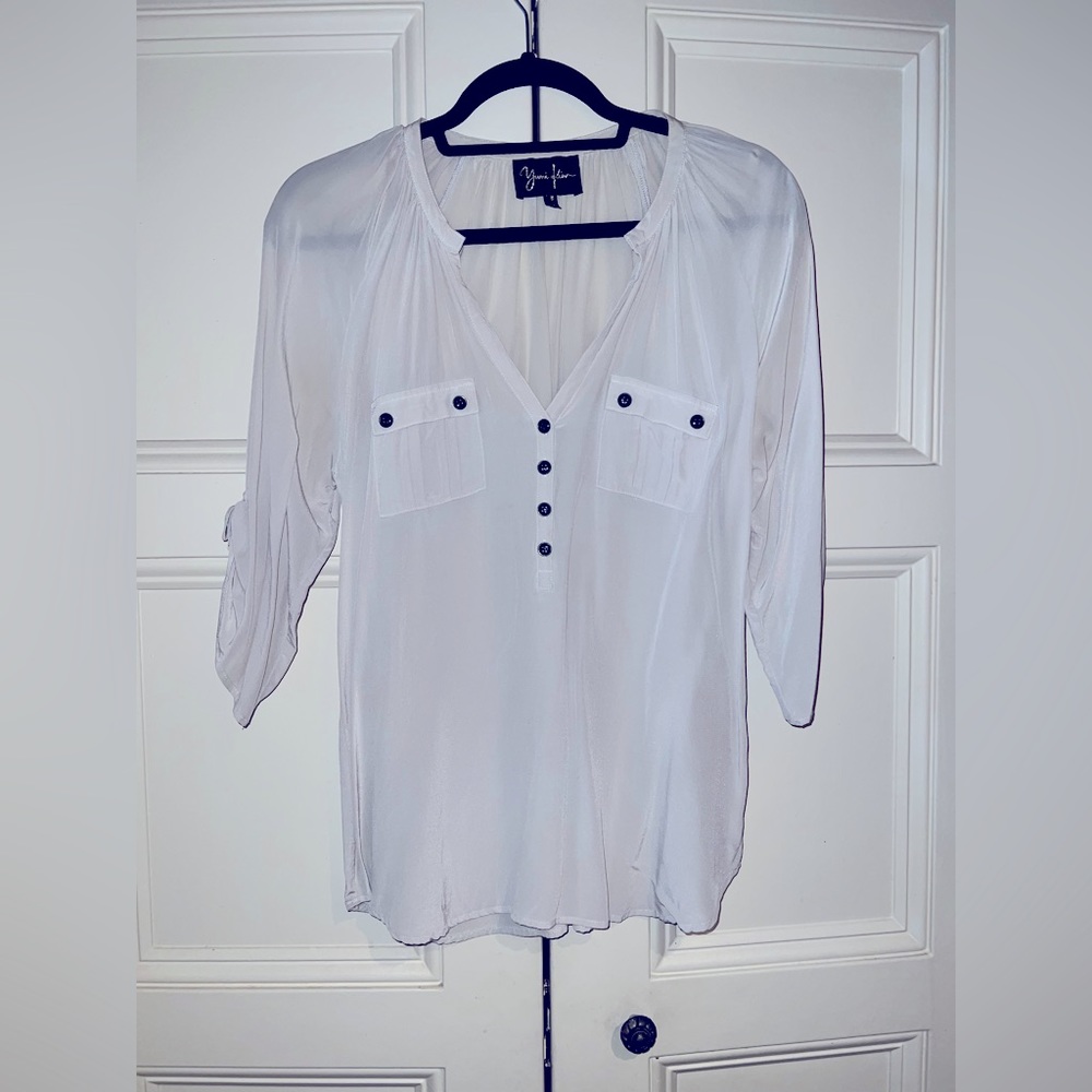 YUMI KIM Silk S/S Blouse